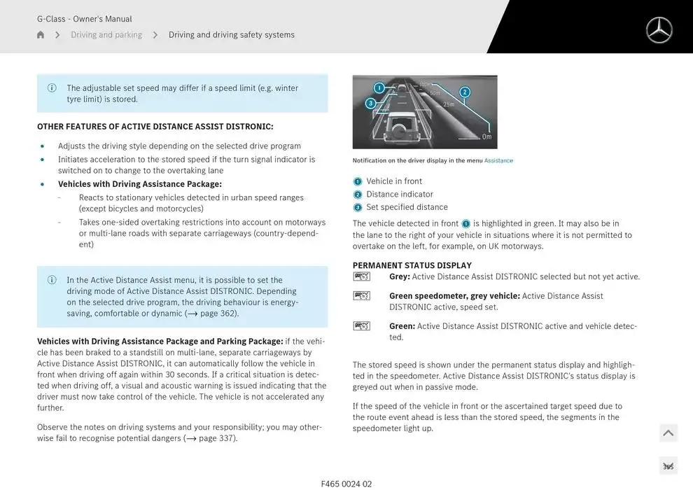 G-Class SUV from 14 January to 30 April 2025 - Offers page 355