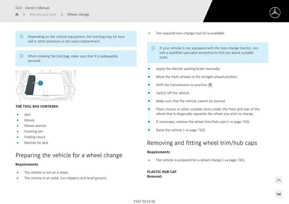 GLA SUV from 14 January to 30 April 2025 - Offers page 742