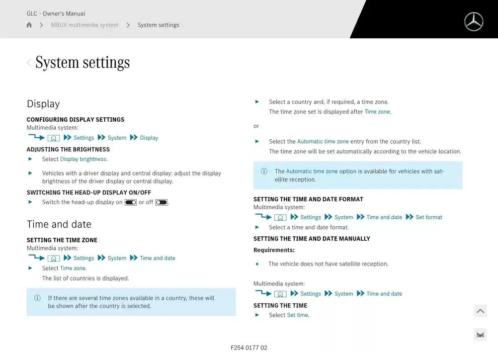 GLC SUV from 14 January to 30 April 2025 - Offers page 586
