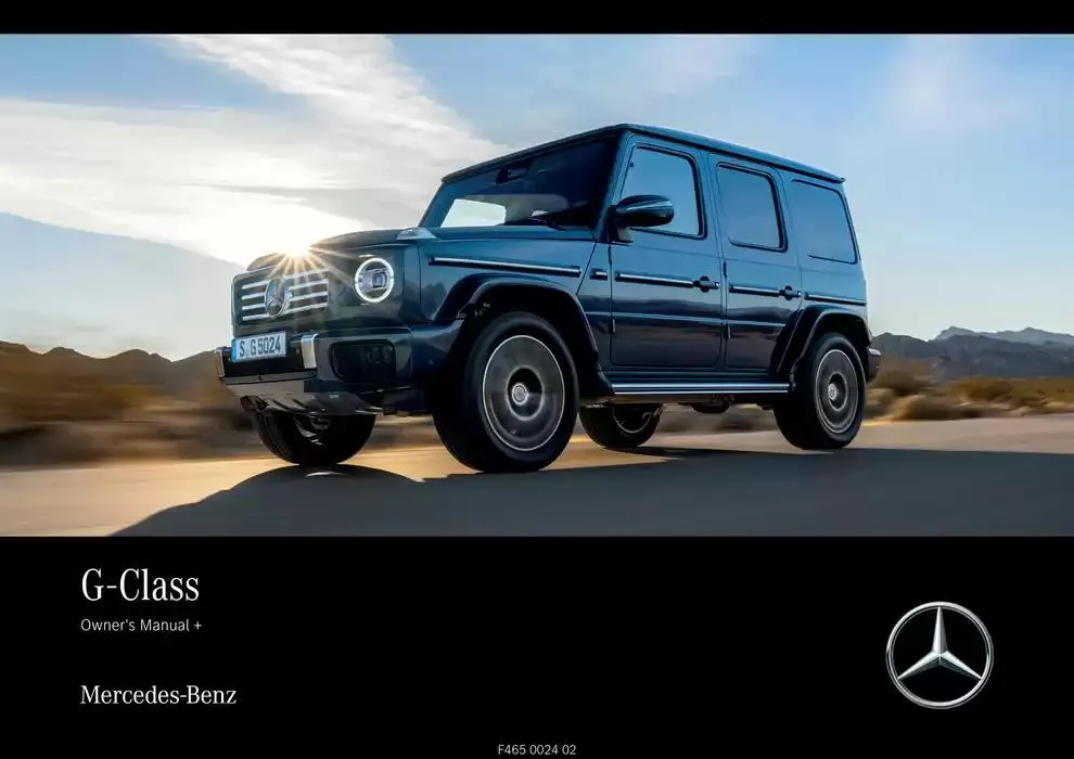 G-Class SUV from 14 January to 30 April 2025 - Offers page 1