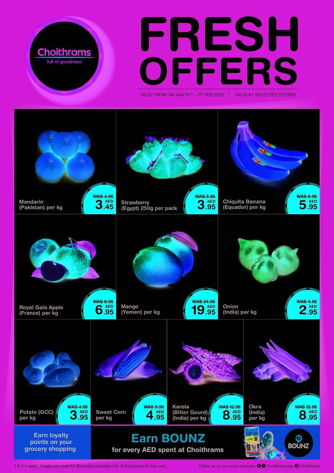 Choithrams catalogue from 31 January to 2 February 2025 - Offers page 1