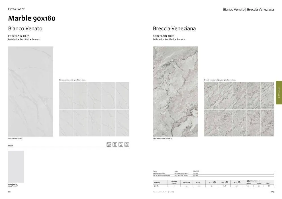 Surfaces Porcelain and Ceramics 2024 from 2 February to 31 December 2024 - Offers page 139
