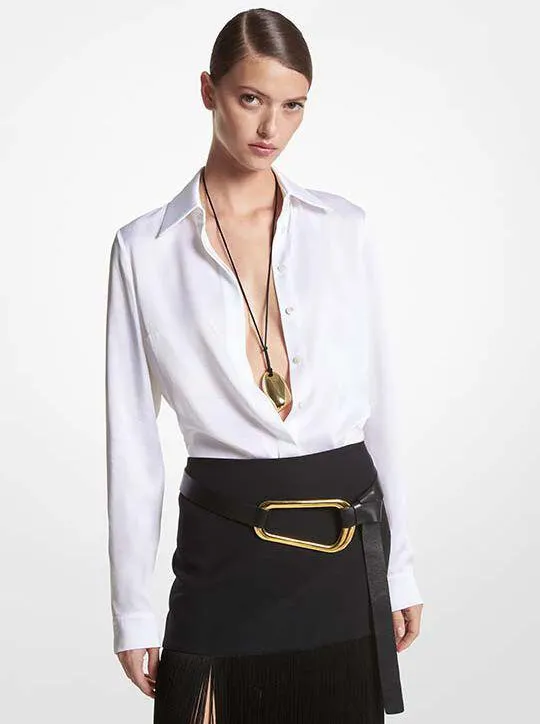 Hansen Charmeuse Shirt