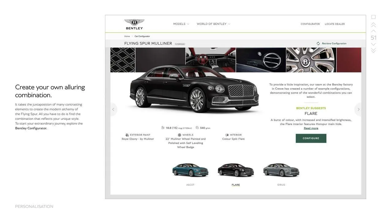 Flying Spur Range from 15 March to 15 September 2024 - Offers page 51