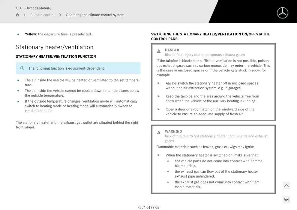 GLC SUV from 14 January to 30 April 2025 - Offers page 309