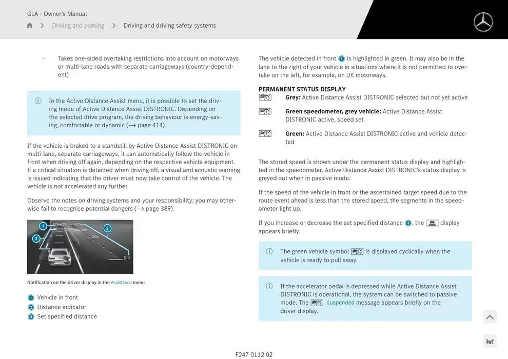 GLA SUV from 14 January to 30 April 2025 - Offers page 407