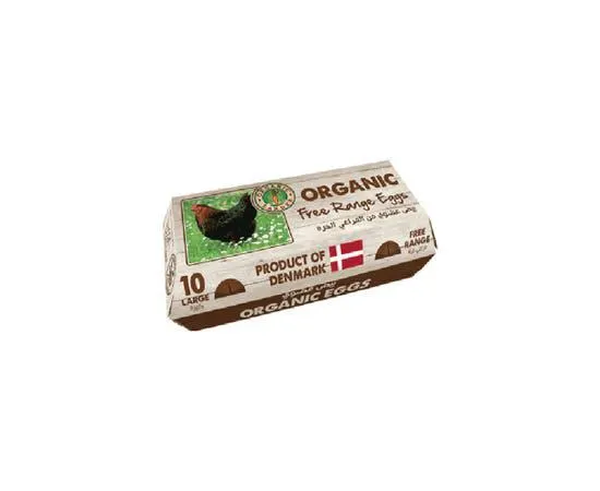 Organic Larder Organic Free Range Eggs - 10 Pcs