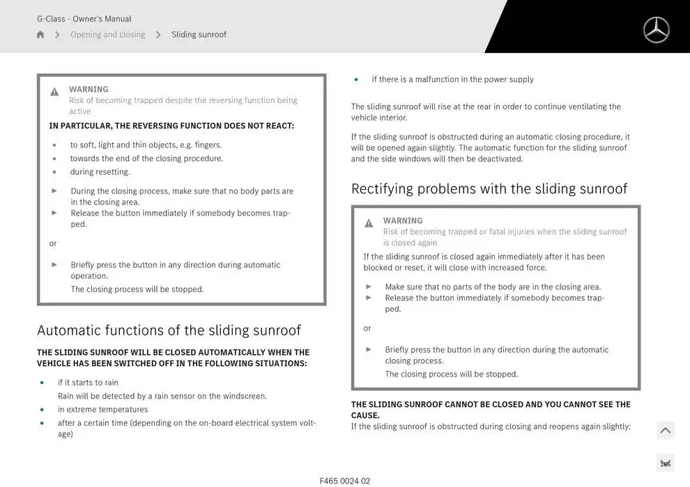 G-Class SUV from 14 January to 30 April 2025 - Offers page 186