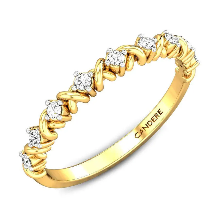 XOXO Eternity Diamond Ring