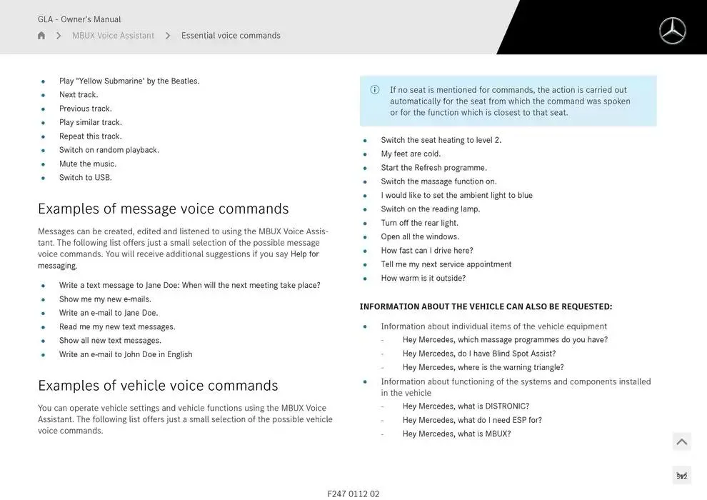 GLA SUV from 14 January to 30 April 2025 - Offers page 512
