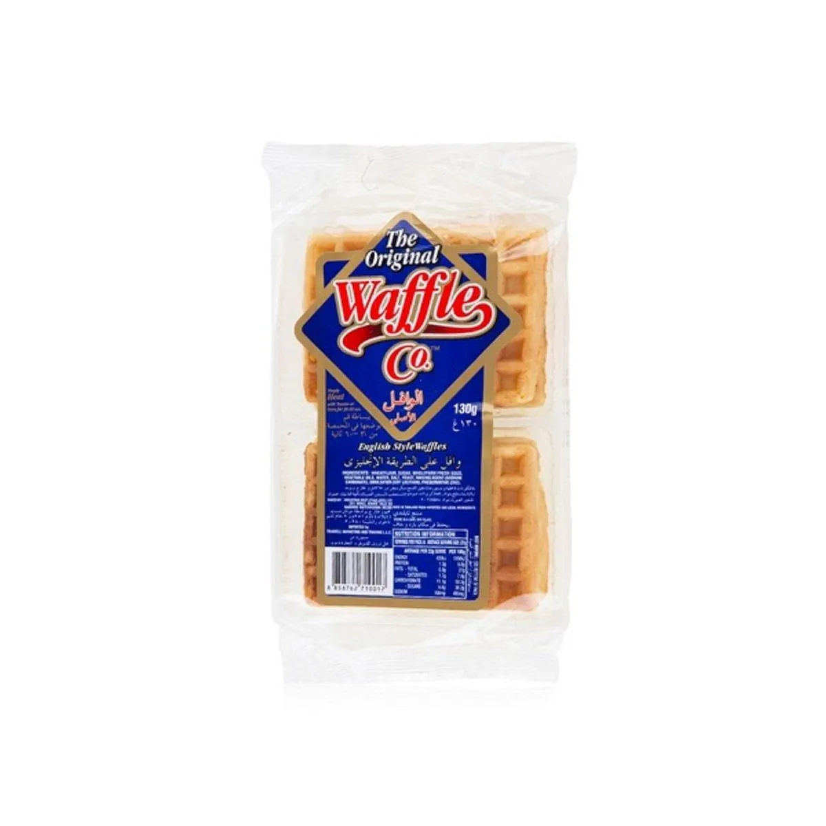 The Original Waffle Co. English Style Waffles 130 g