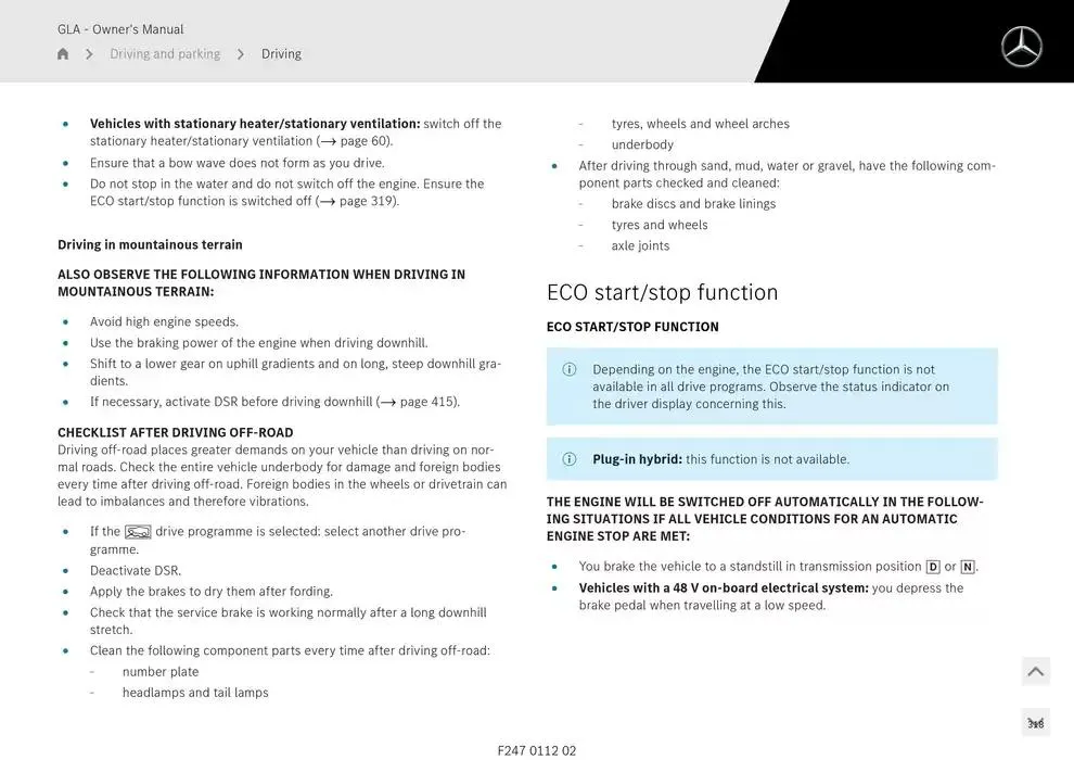 GLA SUV from 14 January to 30 April 2025 - Offers page 318