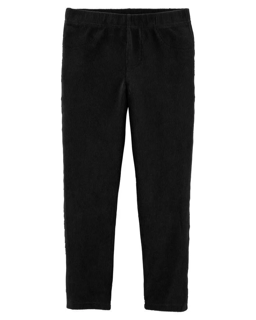Velour Pull-On Pants