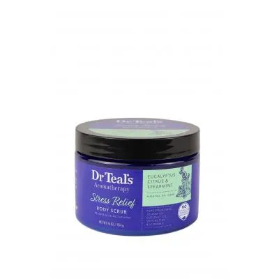 Dr Teal's Eucalyptus Citrus and Spearmint Stress Relief Body Scrub 454g