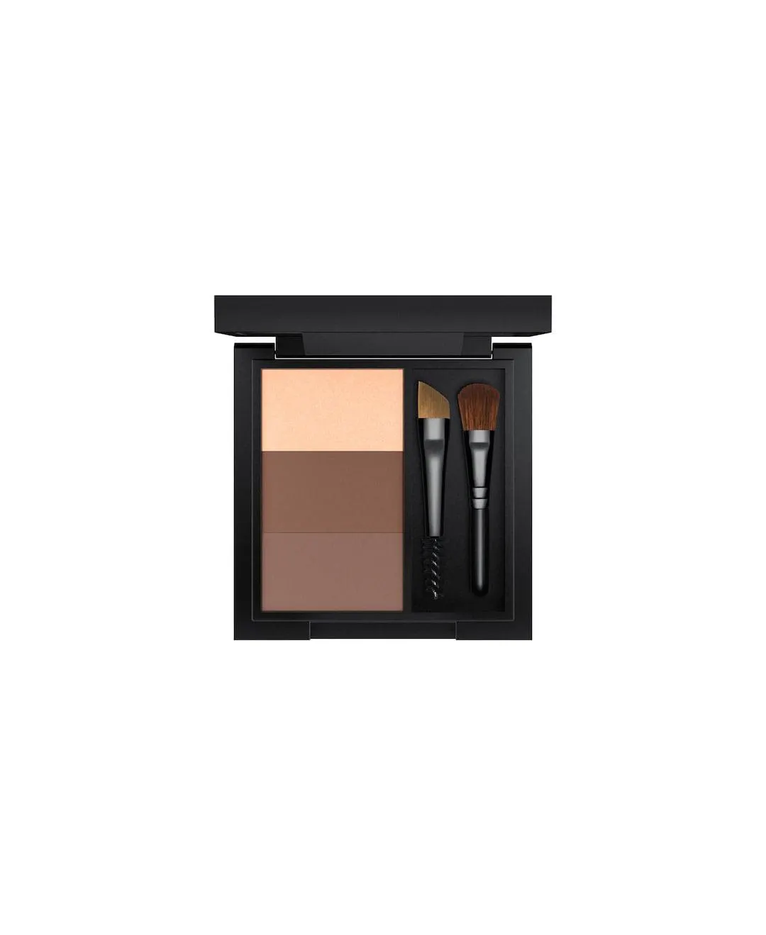 Light muted brunette / Dark muted brunette / Shimmer soft peach