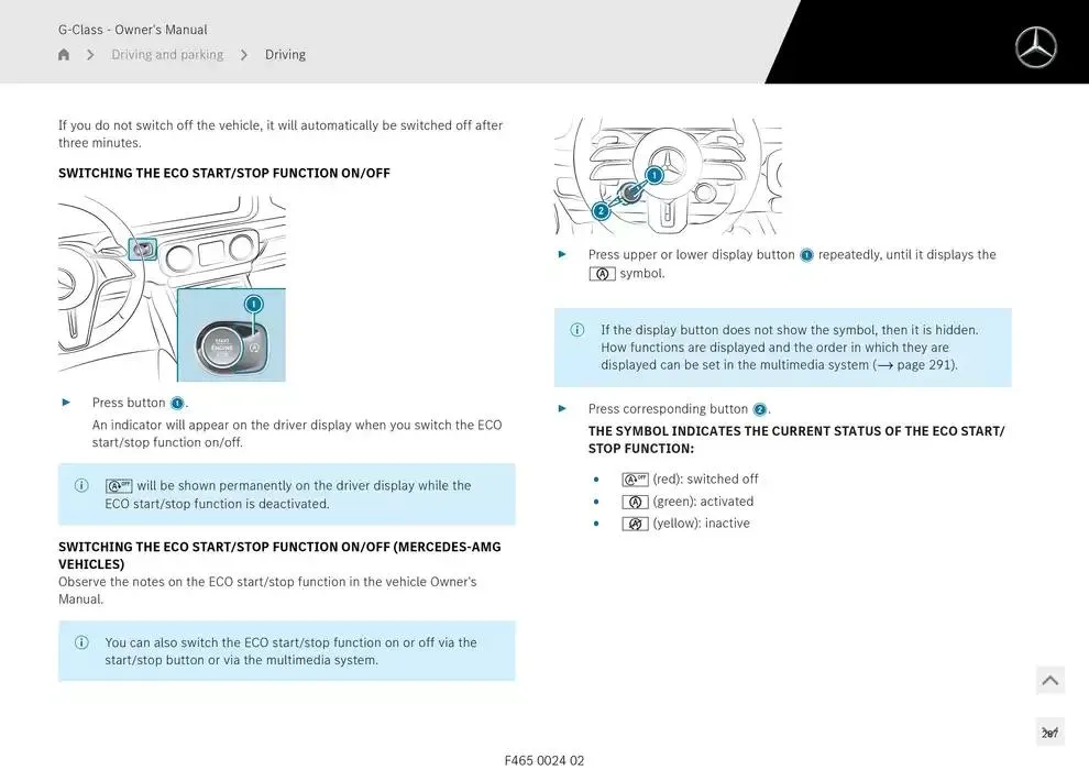 G-Class SUV from 14 January to 30 April 2025 - Offers page 287