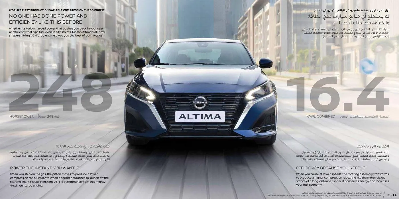 New Altima from 22 May to 31 December 2024 - Offers page 11