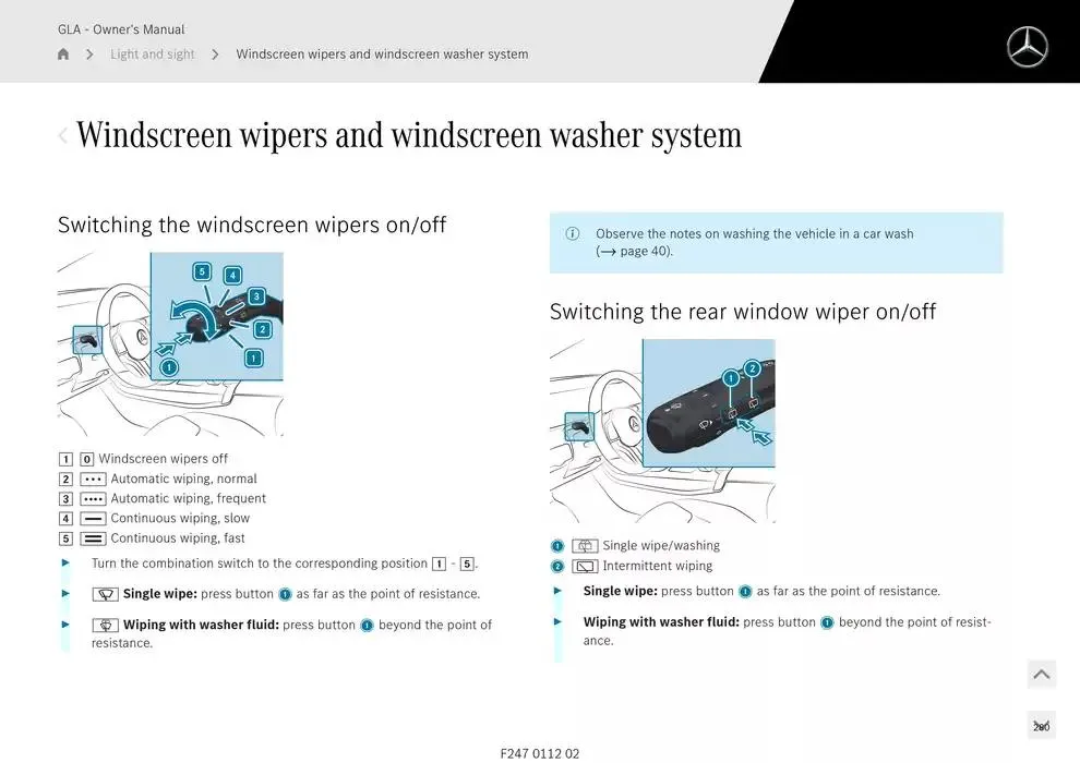 GLA SUV from 14 January to 30 April 2025 - Offers page 280