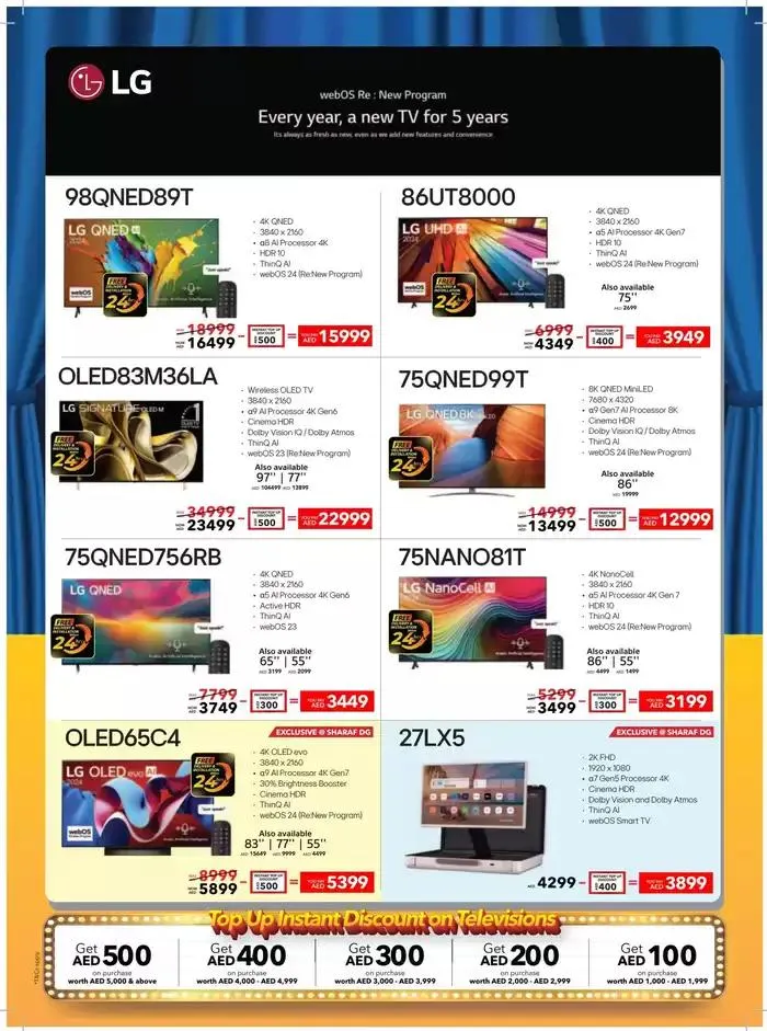 Sharaf DG promotion from 29 December to 12 January 2025 - Offers page 31