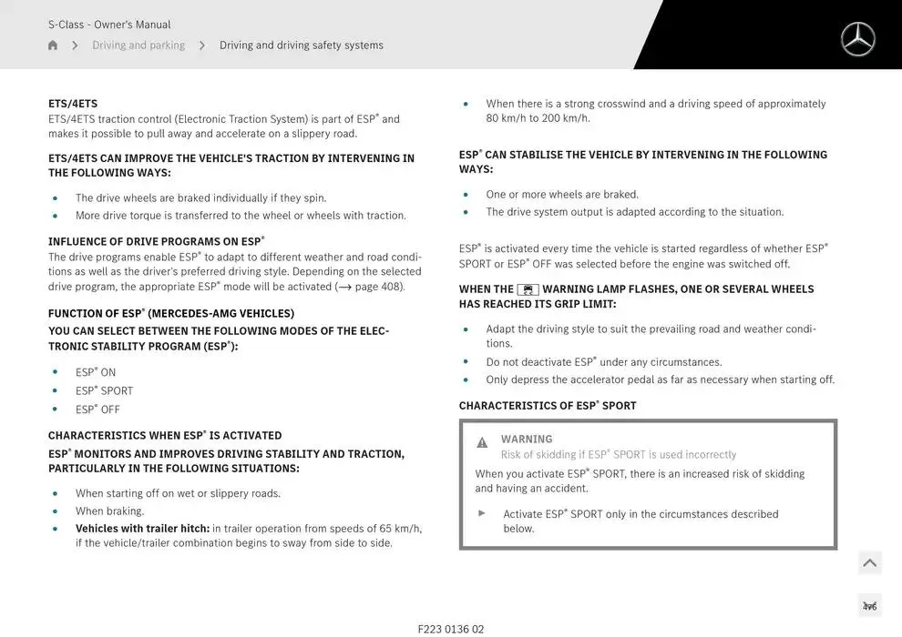 S-Class Saloon Long from 14 January to 30 April 2025 - Offers page 363