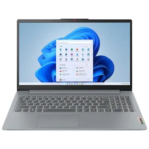 Lenovo IdeaPad Slim 3 15IRH8 (2023) Laptop – 13th Gen / Intel Core i5-13420H / 15.6inch FHD / 512GB SSD / 8GB RAM / Shared Intel UHD Graphics / Windows 11 Home / English & Arabic Keyboard / Arctic Grey / Middle East Version – [83EM0031AX]
