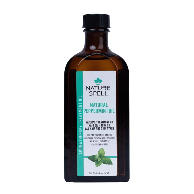 Nature Spell 150ml Peppermint Treatment Oil
