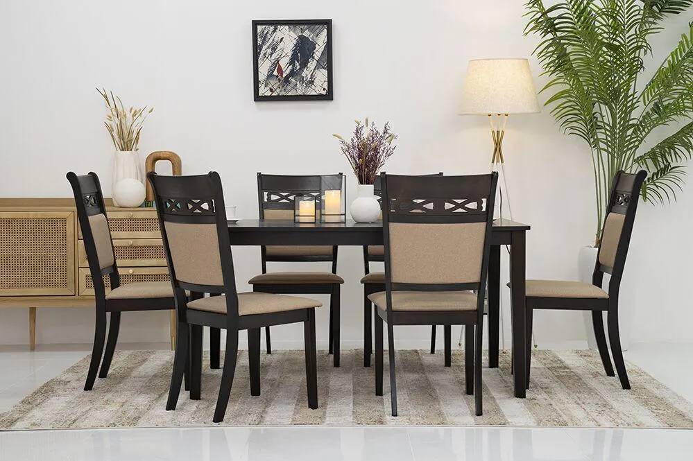 Dawson Dining Set – 6 Seater