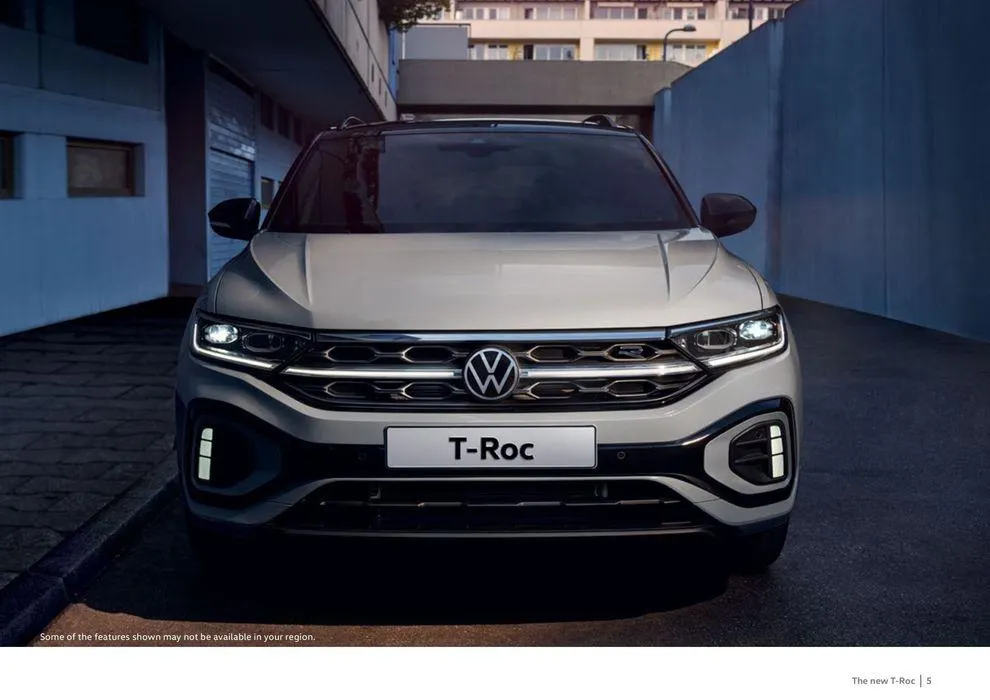 The New T-Roc from 31 January to 30 June 2024 - Offers page 5