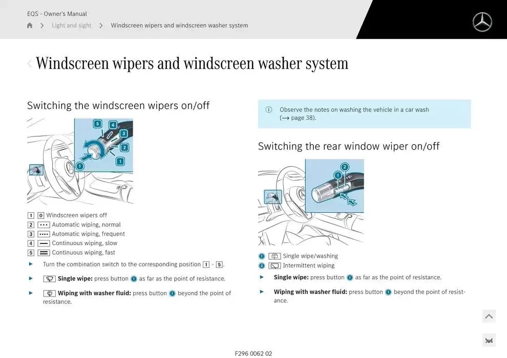 EQS SUV from 14 January to 30 April 2025 - Offers page 304