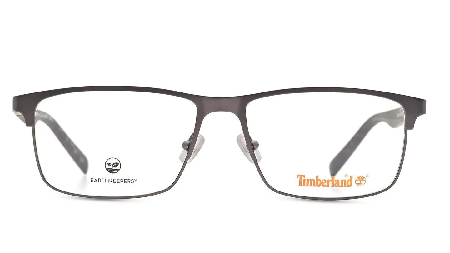 Men Browline Matte Black Optical Frames