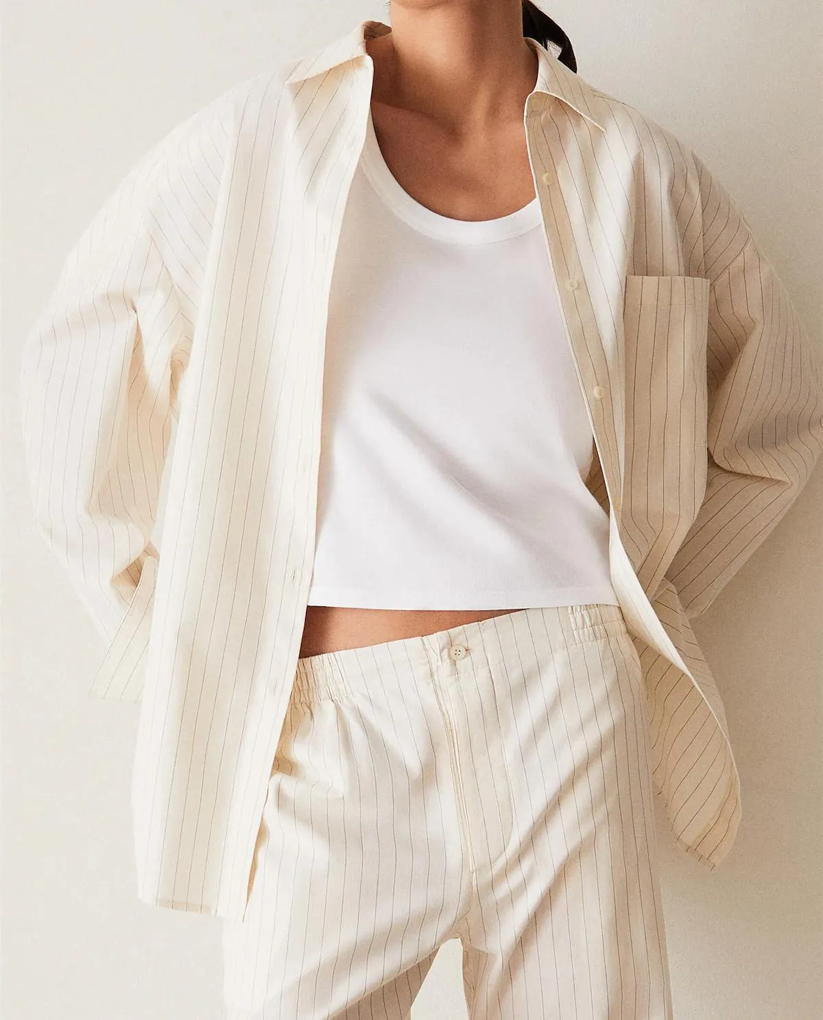 STRIPED COTTON SHIRT