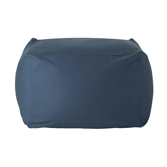 Beads Sofa Cotton Canvas Cover , W 65 x D 65 x H43 cm, Navy