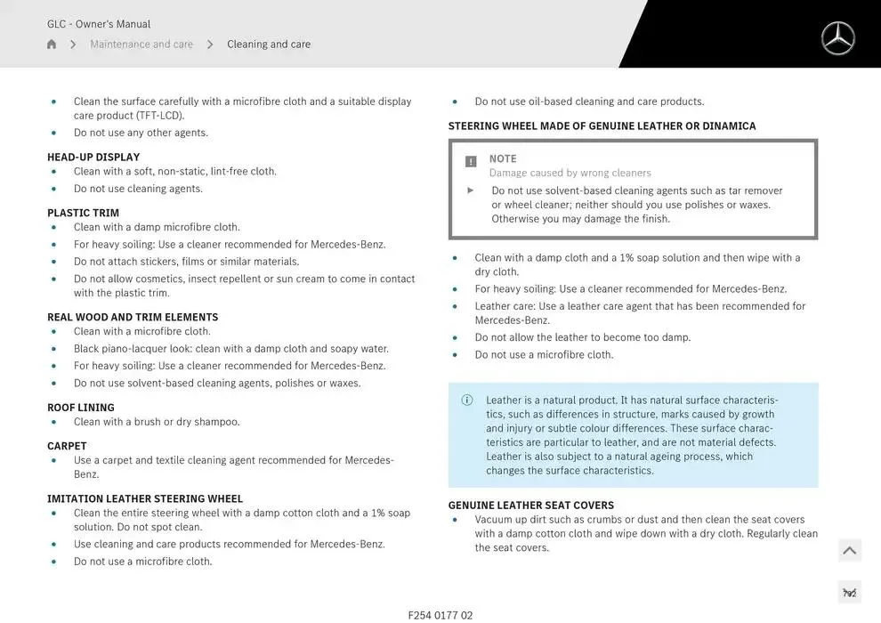 GLC SUV from 14 January to 30 April 2025 - Offers page 732