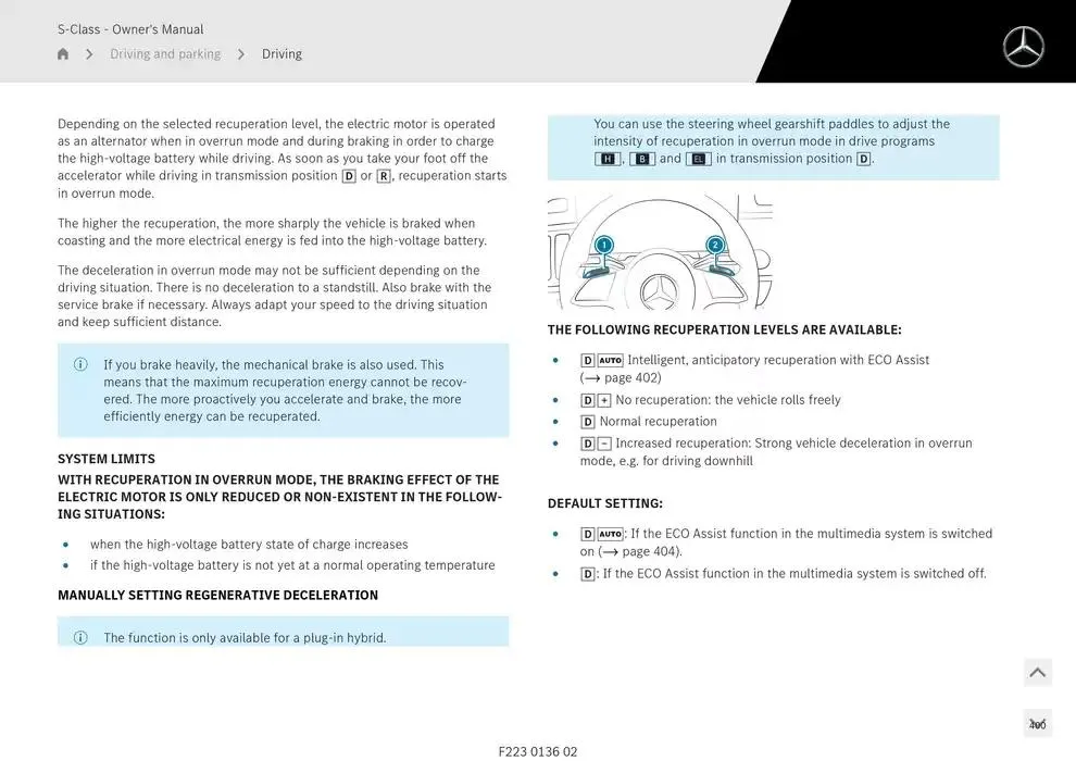 S-Class Saloon Long from 14 January to 30 April 2025 - Offers page 305