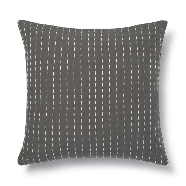 Indian Cotton Stitch Cushion Cover , W 43 x L 63 cm