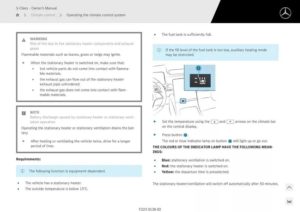 S-Class Saloon Long from 14 January to 30 April 2025 - Offers page 285