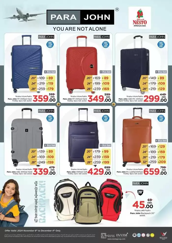 Para & John Promotion from 10 November to 4 December 2024 - Offers page 1