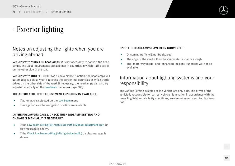 EQS SUV from 14 January to 30 April 2025 - Offers page 287