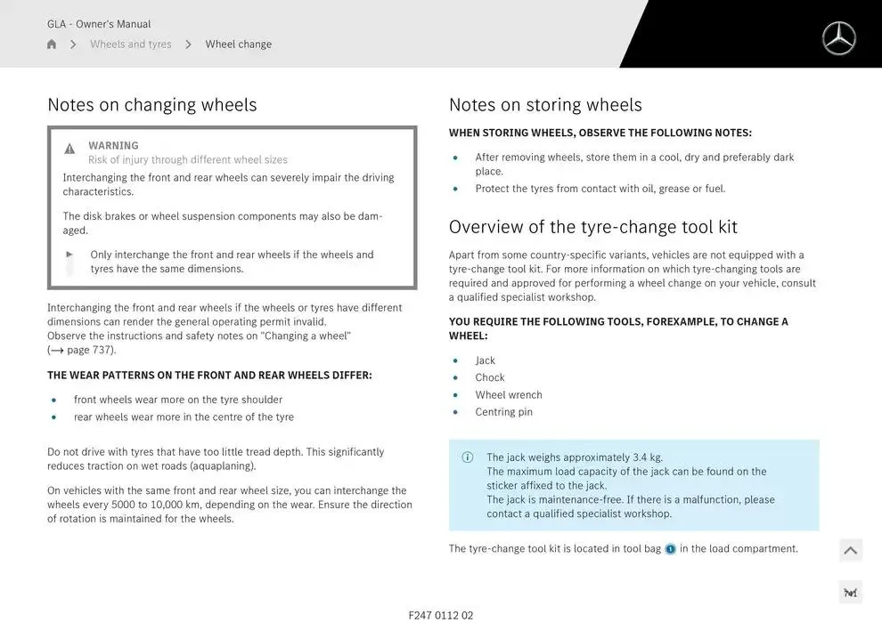 GLA SUV from 14 January to 30 April 2025 - Offers page 741