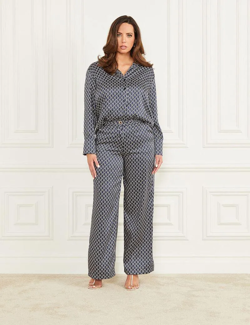 Marciano logo print pants