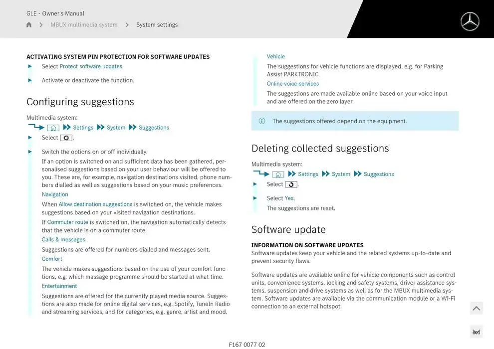 GLE SUV from 14 January to 30 April 2025 - Offers page 603