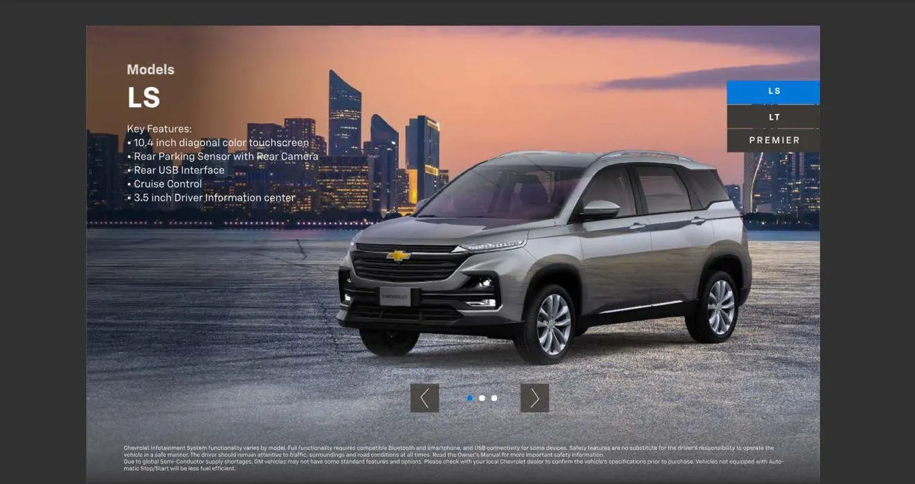 The 2025 Captiva from 2 September to 31 December 2024 - Offers page 5