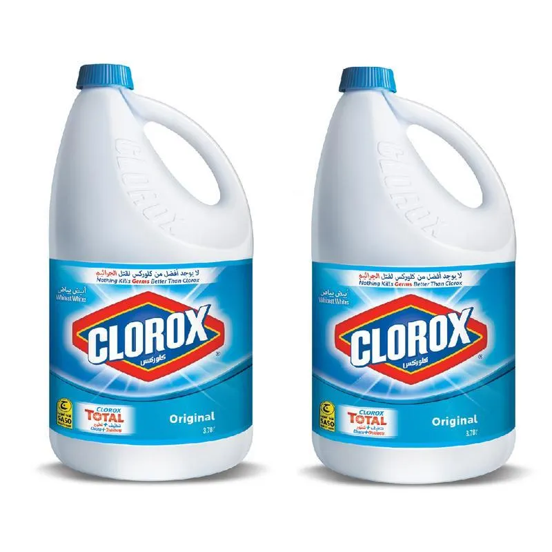 Clorox Original Concentrated Bleach 2x3.78L