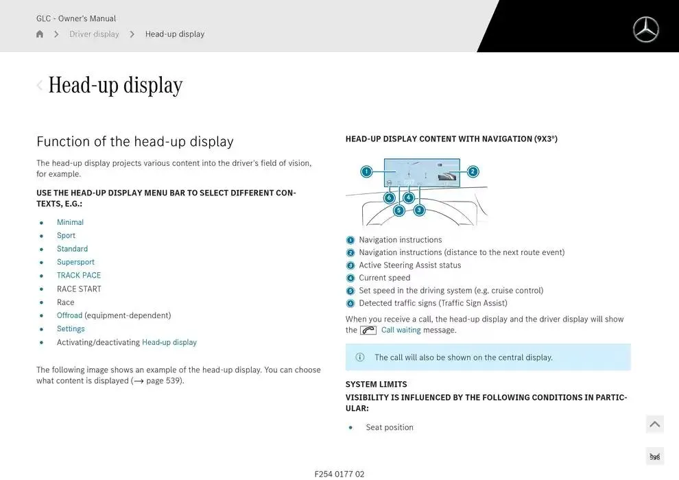 GLC SUV from 14 January to 30 April 2025 - Offers page 538