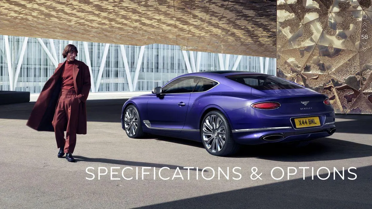 Continental GT Range from 15 March to 15 September 2024 - Offers page 58