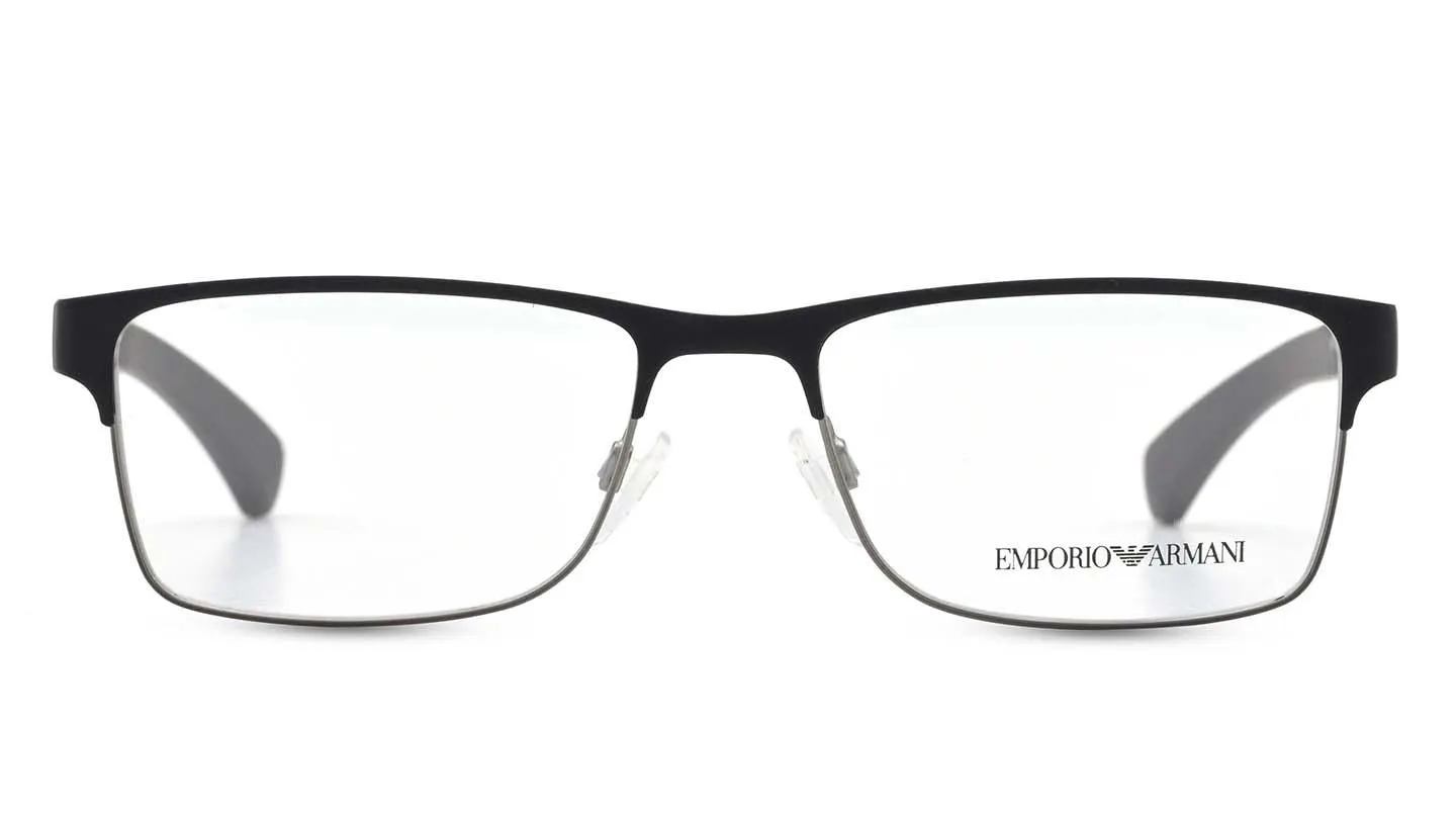 Men Rectangle Blue Eyeglass
