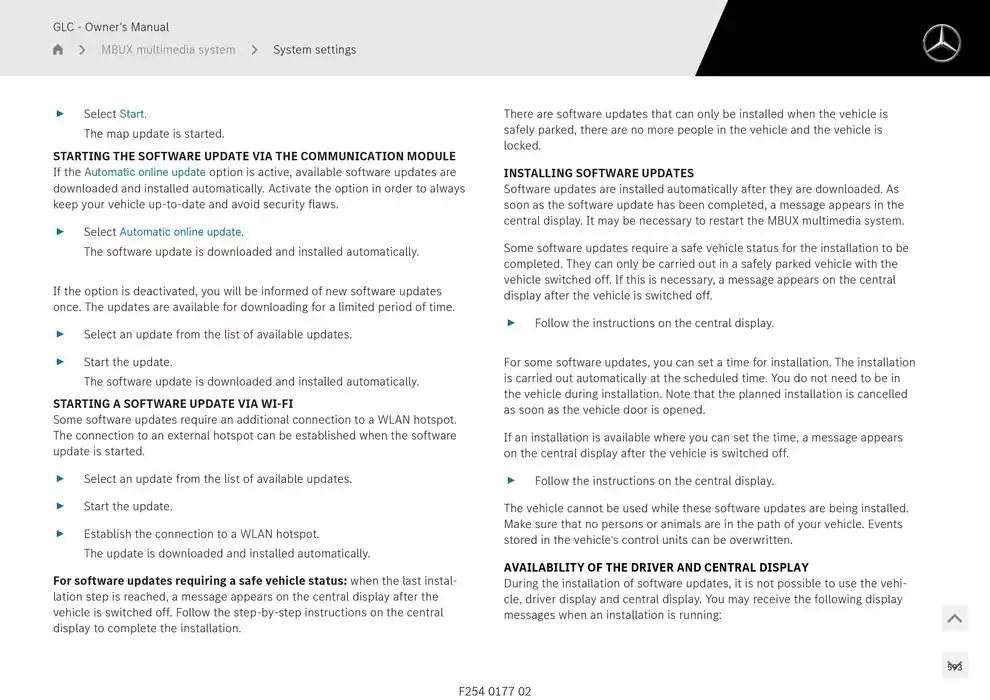 GLC SUV from 14 January to 30 April 2025 - Offers page 593