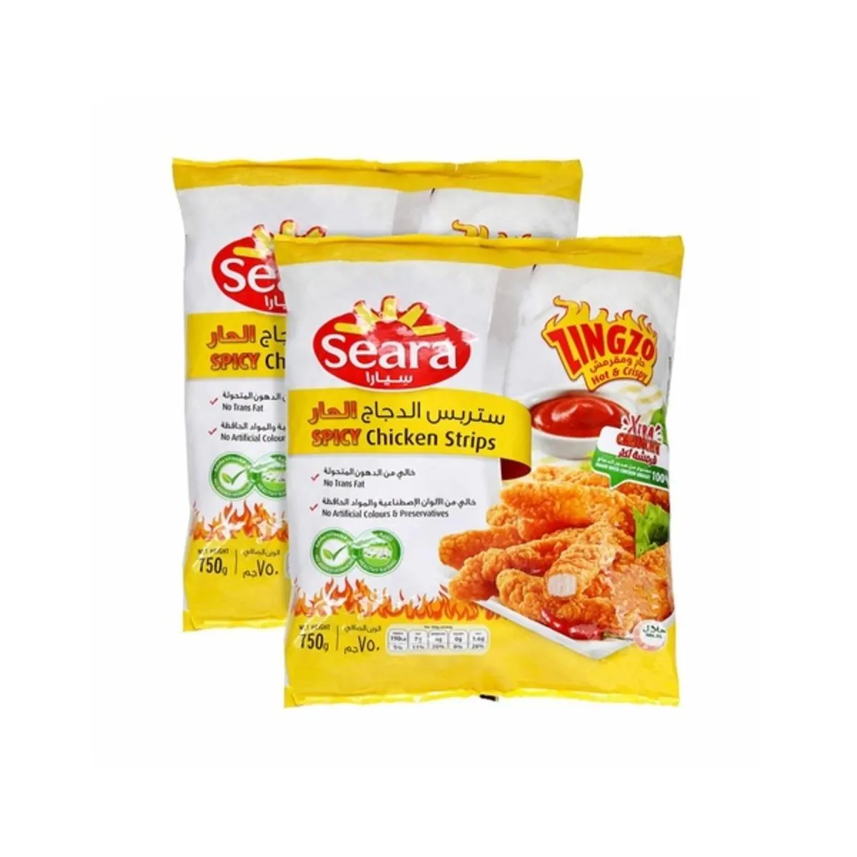 Seara Chicken Fillet Spicy Zingzo 2 x 750 g