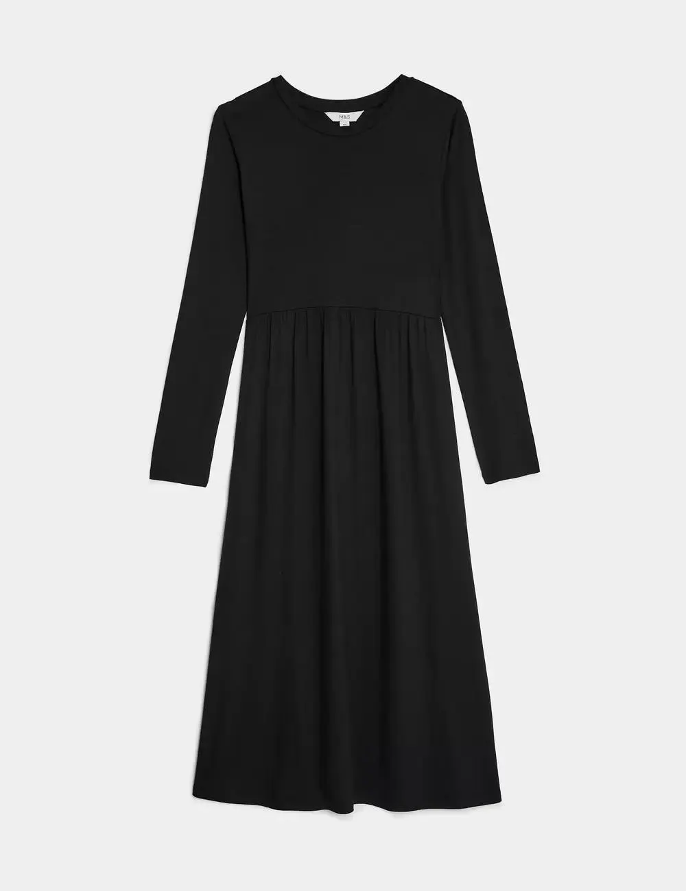 Jersey Midi Column Dress