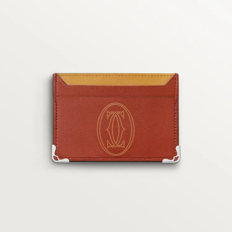 Must de Cartier Small Leather Goods, compact wallet